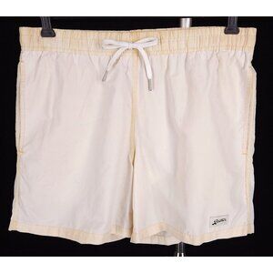 Bather Drawstring Swim Shorts Size M Mens Yellow $95